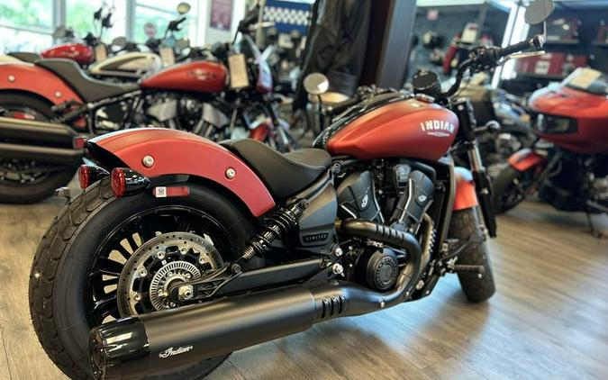 2025 Indian Motorcycle® Scout® Bobber Limited +Tech Sunset Red Smoke