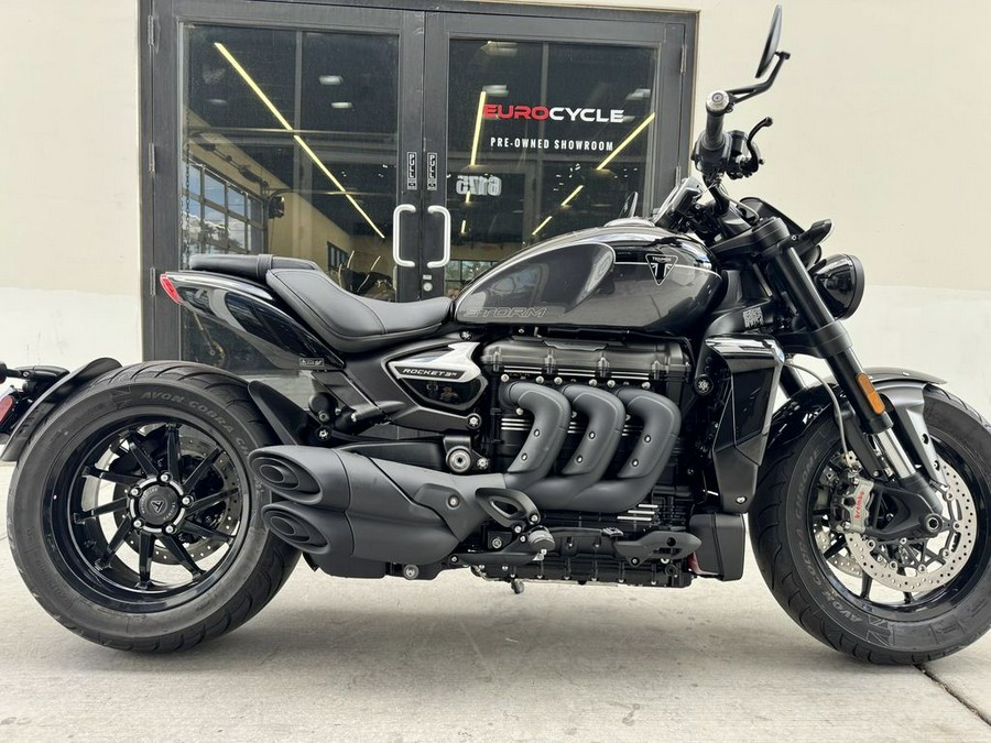 2025 Triumph Rocket 3 Storm R Sapphire Black/Granite