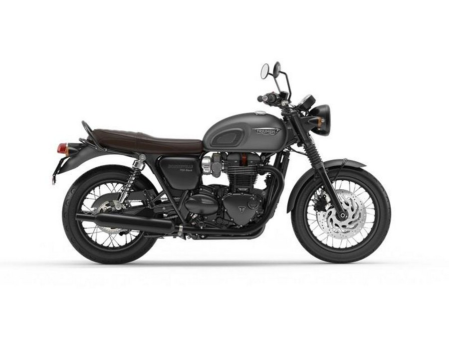 2019 Triumph Bonneville T120 Black Matte Graphite