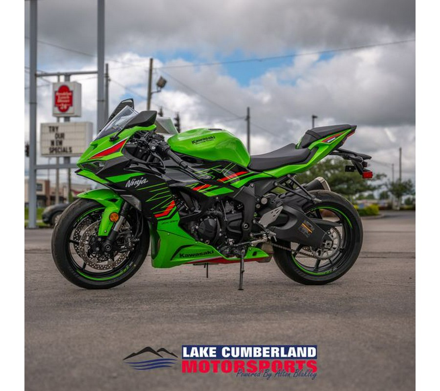 New 2024 Kawasaki Ninja ZX-6R ABS KRT Edition