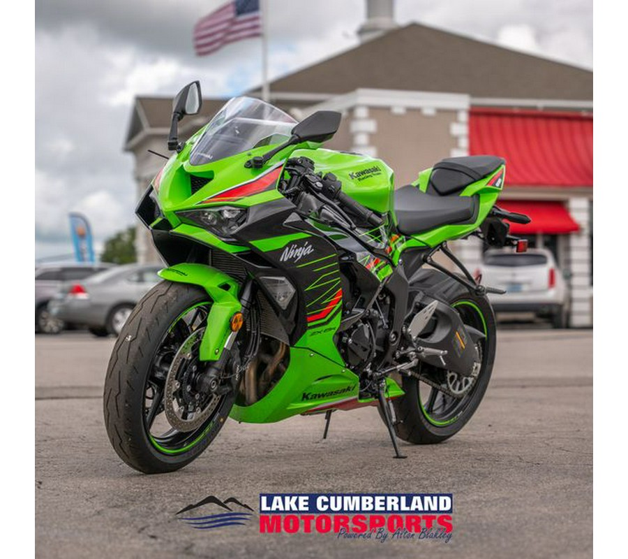 New 2024 Kawasaki Ninja ZX-6R ABS KRT Edition