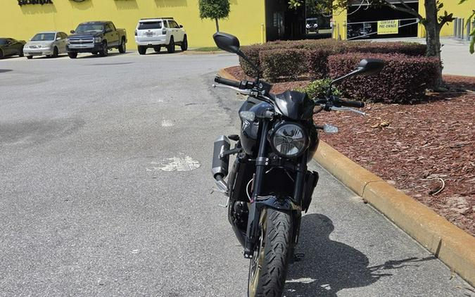 2026 Triumph Trident 800 Jet Black