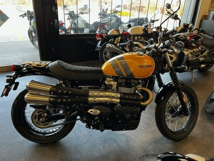 New 2024 Triumph SCRAMBLER 900 Motorcycle in Kansas City, MO