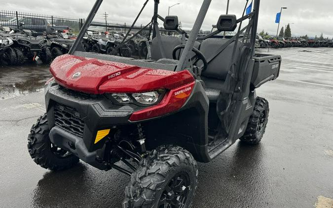 2024 Can-Am® Defender DPS HD10 Fiery Red