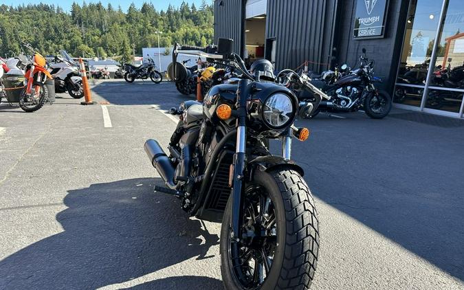 2025 Indian Motorcycle® Scout® Bobber Limited Black Metallic