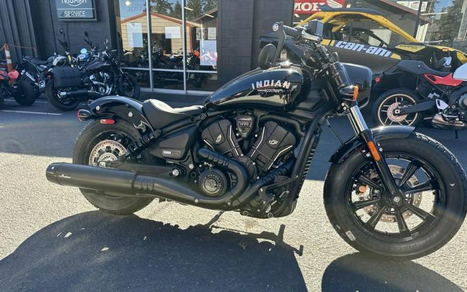 2025 Indian Scout Bobber Limited Black Metallic