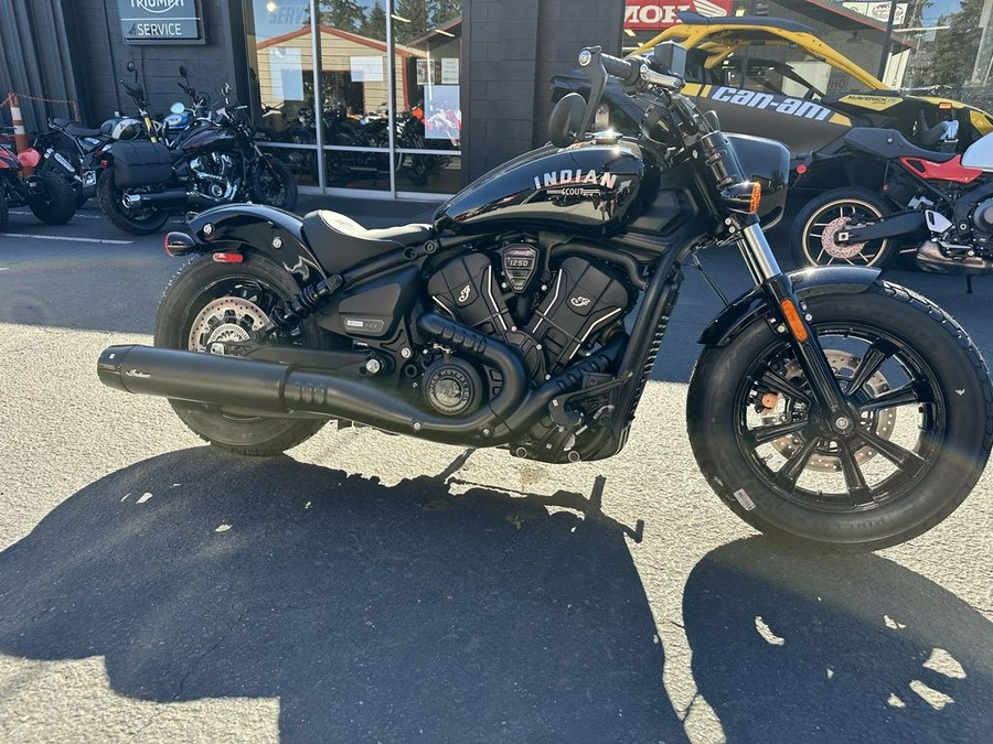 2025 Indian Motorcycle® Scout® Bobber Limited Black Metallic