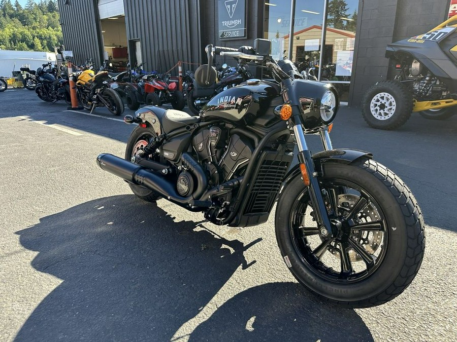 2025 Indian Motorcycle® Scout® Bobber Limited Black Metallic