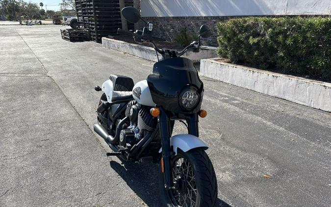 2024 Indian Motorcycle® Chief Bobber Ghost White Metallic Smoke