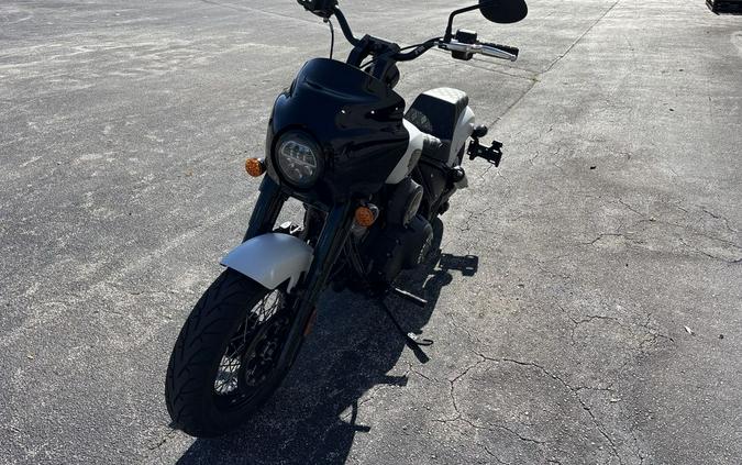 2024 Indian Motorcycle® Chief Bobber Ghost White Metallic Smoke