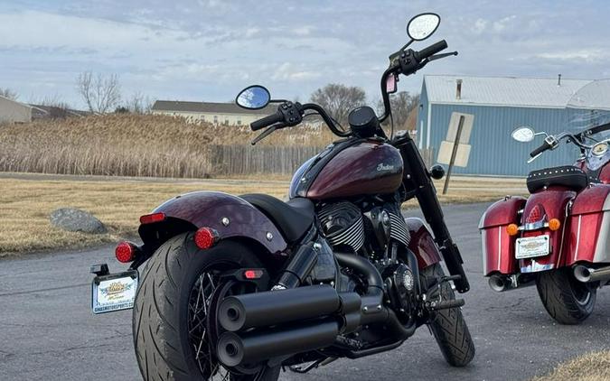 2025 Indian Motorcycle® Chief® Bobber Dark Horse® Maroon Metallic