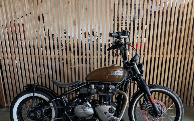 2017 Triumph Bonneville Bobber