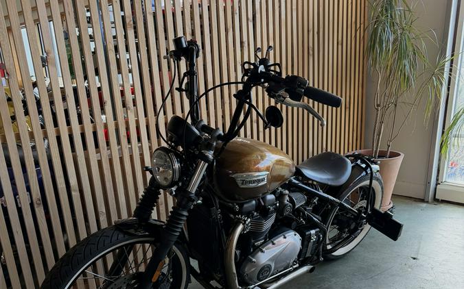 2017 Triumph Bonneville Bobber