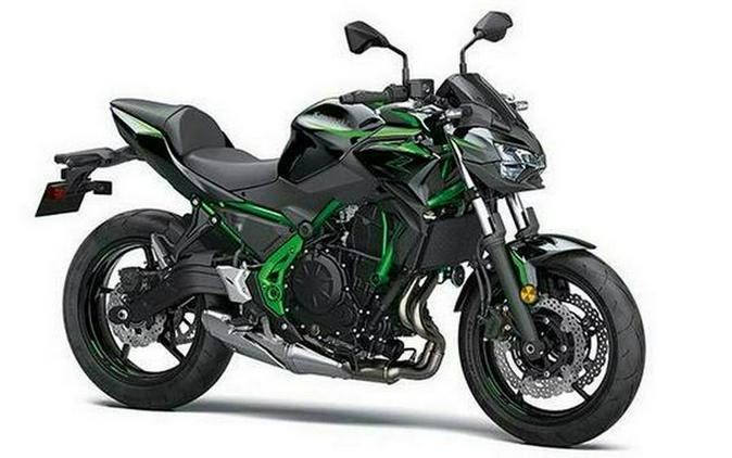 2025 Kawasaki Z650 ABS demo