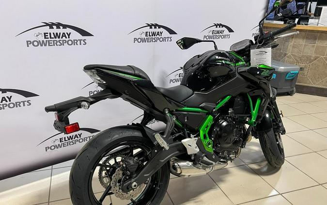 2025 Kawasaki Z650 ABS demo