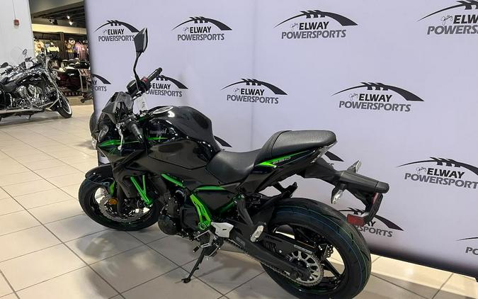 2025 Kawasaki Z650 ABS demo