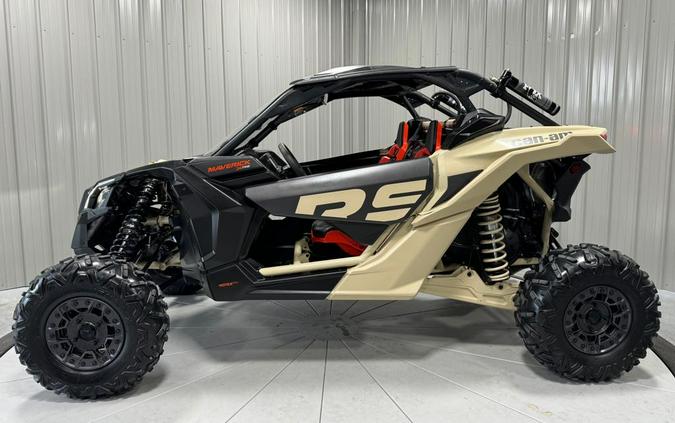 2021 Can-Am MAVERICK X3 X RS TURBO RR TAN/BLACK * ONLY 89 Miles *