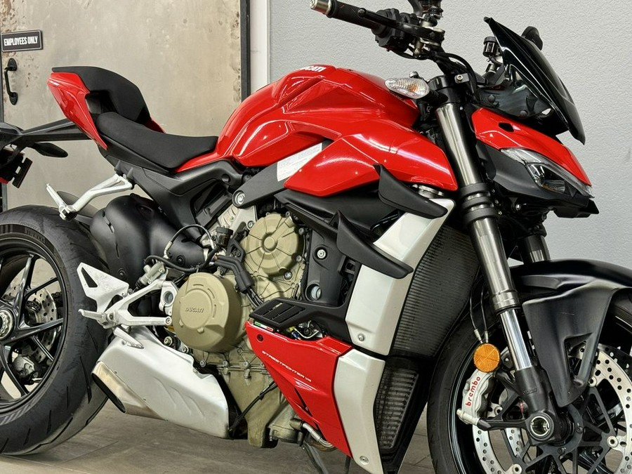 2022 Ducati Streetfighter V4 Ducati Red