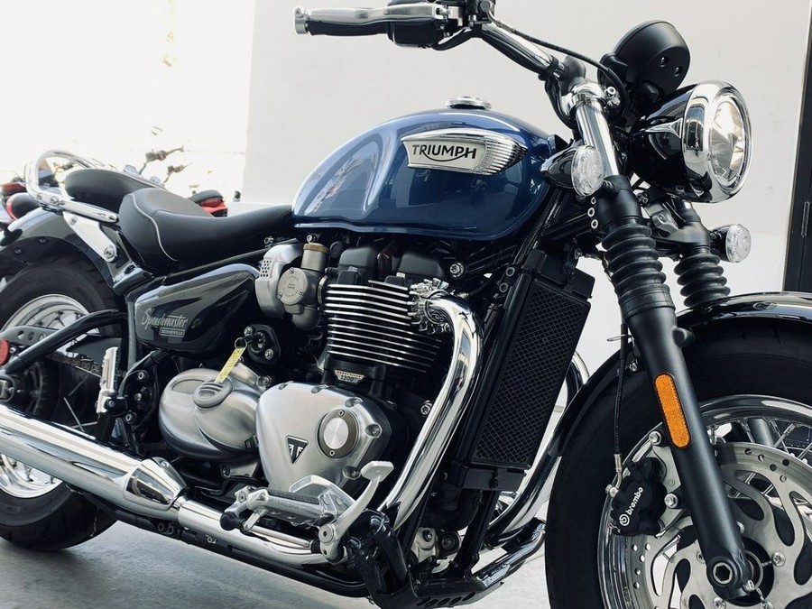 2020 Triumph Bonneville Speedmaster Cobalt Blue/Jet Black