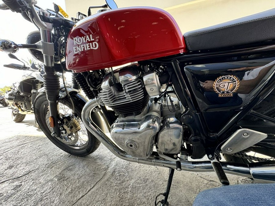 2022 Royal Enfield Continental GT Rocker Red