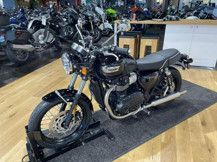 2022 Triumph Bonneville T100 Jet Black