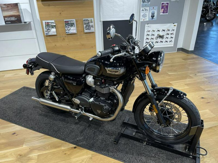 2022 Triumph Bonneville T100 Jet Black