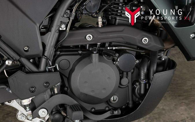2025 Kawasaki KLR650 S Metallic Matte Old School Green ABS ABS
