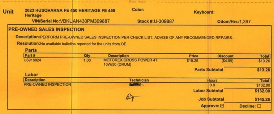 2023 Husqvarna® FE 450 Heritage