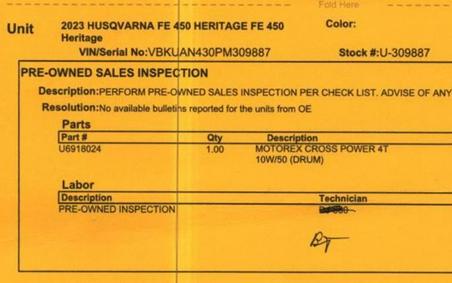 2023 Husqvarna® FE 450 Heritage