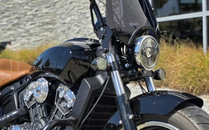 2021 Indian Scout ABS Thunder Black