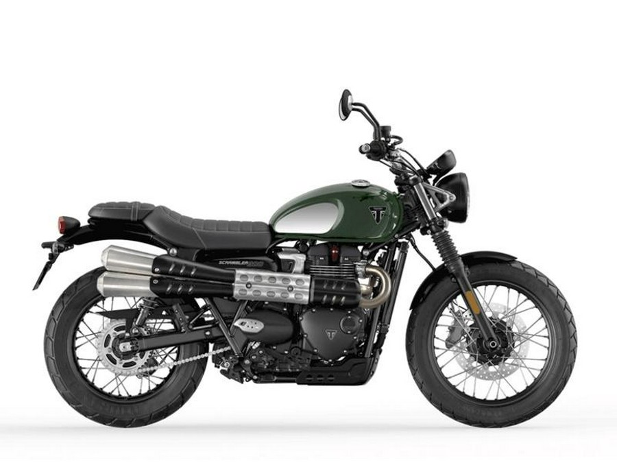 2023 Triumph Scrambler 900 Chrome Edition Brooklands Green