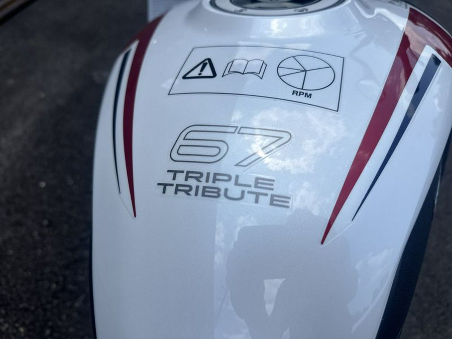 New 2025 Triumph TRIDENT 660 TRIPLE TRIBUTE