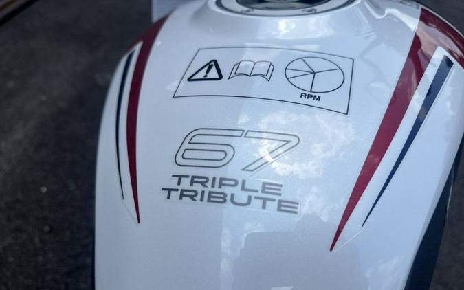 New 2025 Triumph TRIDENT 660 TRIPLE TRIBUTE