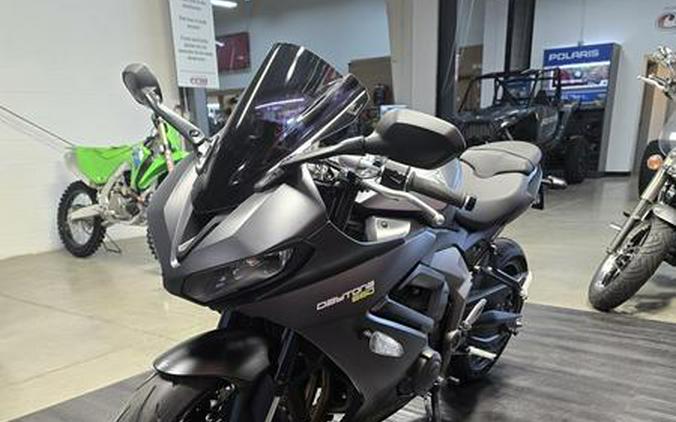 2025 Triumph Daytona 660 Snowdonia White/Sapphire Black