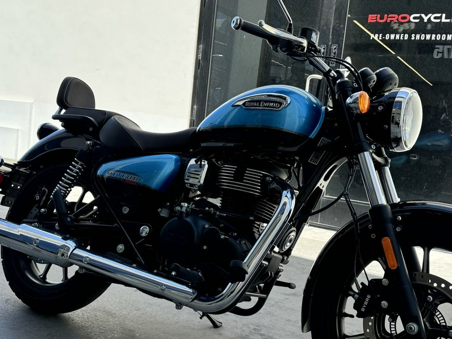 2021 Royal Enfield Meteor 350 Supernova Blue