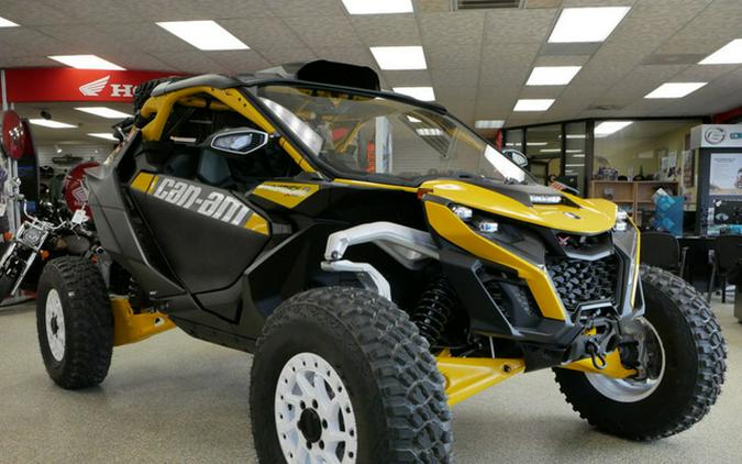 2024 Can-Am Maverick R X RS Carbon Black & Neo Yellow