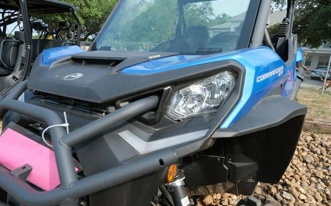 New 2023 CAN-AM COMMANDER XT HD7 OXFORD BLUE