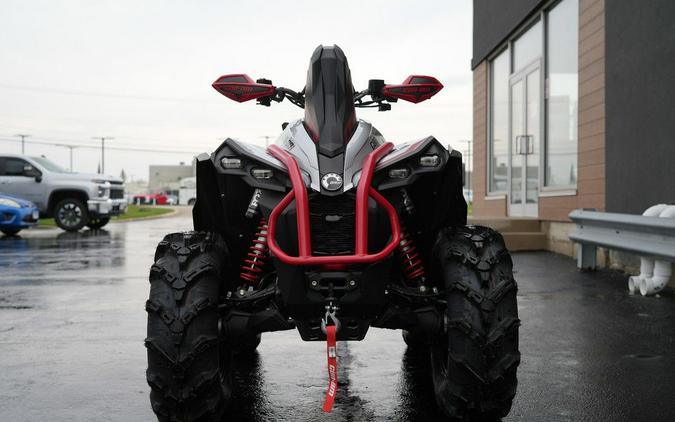 2026 Can-Am® Renegade X mr 1000 R Hyper Silver & Legion Red