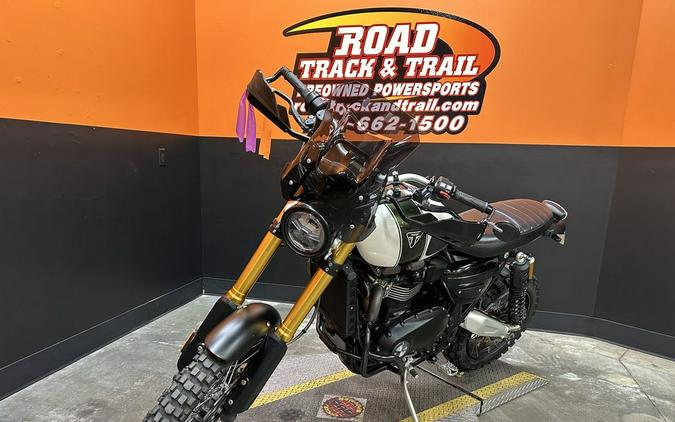 2020 Triumph Scrambler 1200 XE Fusion White/Brooklands Green