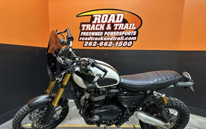 2020 Triumph Scrambler 1200 XE Fusion White/Brooklands Green