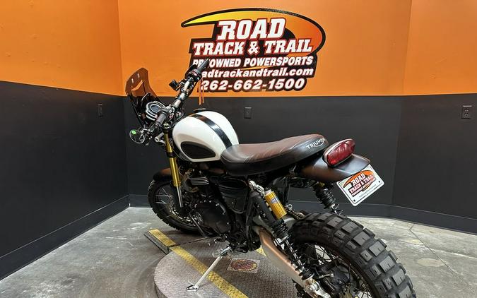 2020 Triumph Scrambler 1200 XE Fusion White/Brooklands Green
