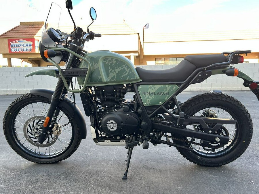 2022 Royal Enfield Himalayan Pine Green