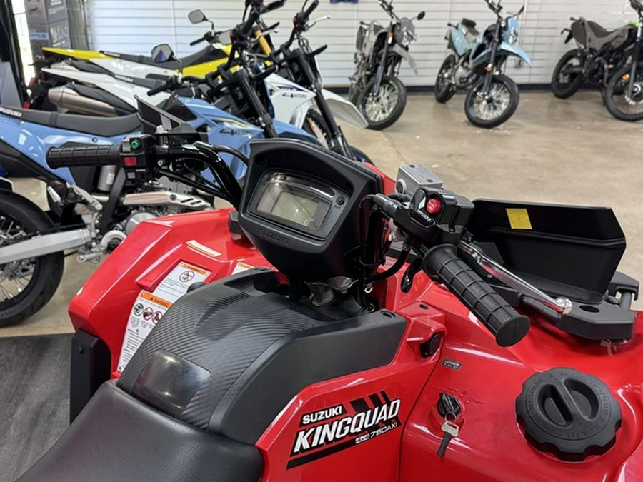 2026 Suzuki KingQuad 750 AXi Power Steering