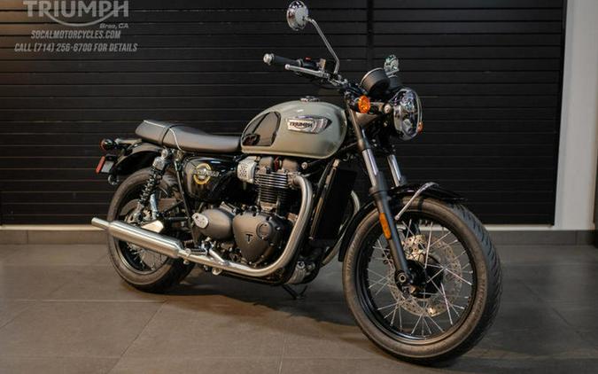 2026 Triumph Bonneville T100 Stone grey