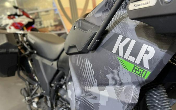 2022 Kawasaki KLR650 Adventure Camo