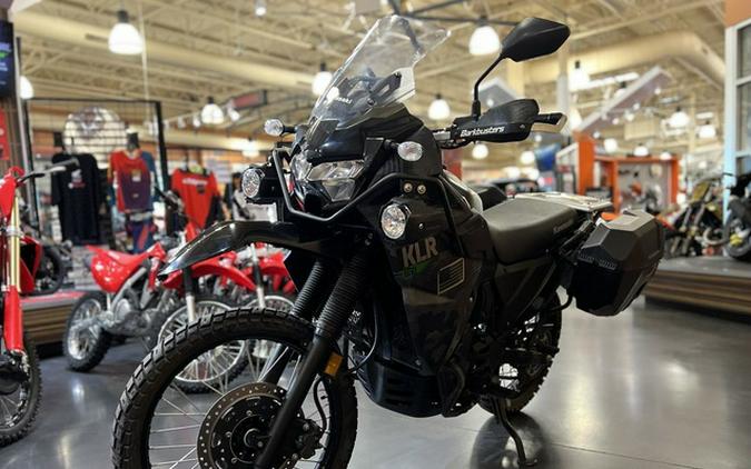 2022 Kawasaki KLR650 Adventure Camo