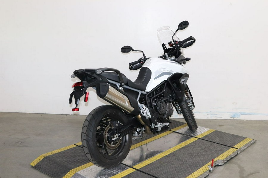 2022 Triumph Tiger 900 GT Low Pure White