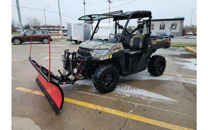 2023 Polaris Industries Ranger XP 1000 Premium w/ BOSS PLOW