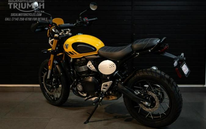 2026 Triumph Scrambler 400 XC Racing Yellow