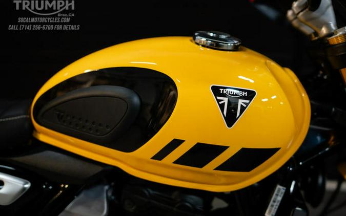 2026 Triumph Scrambler 400 XC Racing Yellow